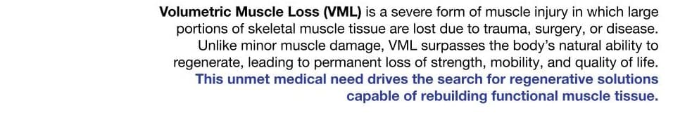 Volumetric Muscle Loss description