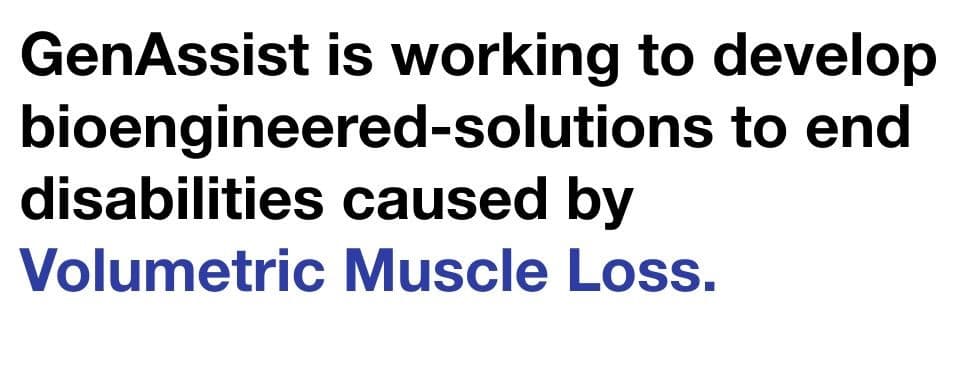 Volumetric Muscle Loss